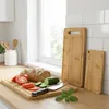 WELLHAUS 3er-Set rutschfeste Schneidebretter aus Holz XL L Produktbild-Vorschau 2
