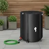 500L Faltbarer Wasserspeicher Regenwasserfass Wassertank Produktbild-Vorschau 1