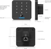 Diagrams and callouts showing the features and dimensions of a black Ubiquiti UniFi Access G3 Flex. Podgląd zdjęcia produktu