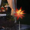 Leuchtstern 3D-Stern Rot  LED  faltbar | Ø 25 cm x H 90 cm  Produktbild-Vorschau 13
