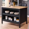 Helina buffet îlot de cuisine, 2 tablettes Voir les images du produit 11