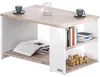 CASARIA Couchtisch mit Stauraum Weiß Eiche Produktbild-Vorschau 7