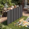 FIVMEN Paravent Outdoor wetterfest mit Heringen und Produktbild-Vorschau 1