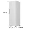 Heinner HF-M362NFE++ Kühlschrank 362 L, No-Frost, Produktbild-Vorschau 3