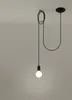 EDISON 1 LONG lampada a sospensione Nero Sollux Lighting Anteprima dell’immagine prodotto 13