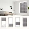 Plissee Klemmfix ohne Bohren 80x120cm Dunkelbraun Produktbild-Vorschau 2