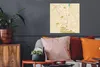 MuchoWow® Poster Karte - Erfurt - Jahrgang - Karte 50x50 cm Produktbild-Vorschau 2
