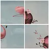Bild auf Leinwand - Leinwandbild - Flamingo Blume Grafik Produktbild-Vorschau 8