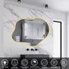 AICA LED Badspiegel Wolkenform 100x66cm Beschlagfrei 3 Produktbild-Vorschau 1