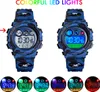 Alienwork Seven-color LED Digital Kinderuhr Jungen Mädchen Produktbild-Vorschau 2