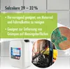 A marketing image showcasing a product with text descriptions and illustrative close-ups. Produktbild-Vorschau