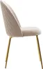 Di 2 imbottiti vellutati beige | Wohnling Anteprima dell’immagine prodotto 4