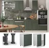 Küchenunterschrank Vicco Fame-Line Grün-Gold Landhaus 60 cm Produktbild-Vorschau 4