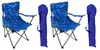 2er Anglersessel Regiestuhl Campingstuhl Getränkehalter Tasche Blau Produktbild-Vorschau