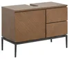 home24 Waschbeckenunterschrank - Holzwerkstoff / Metall Produktbild-Vorschau 5