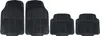HEYNER® Auto Gummifußmatte 4er-Set schwarz Universal Produktbild-Vorschau 1