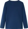 Kinder-Langarmshirt Marineblau 128 Produktbild-Vorschau 2