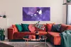 MuchoWow® Poster Orca - Raumfahrt - Violett 120x60 cm - Produktbild-Vorschau 2