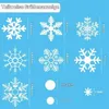 Vensterstickers, sneeuwvlokken, 302 stuks, PVC, Productafbeelding-voorbeeld 5