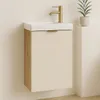 WENA Waschtischunterschrank mit Waschbecken 40 cm, gerade Produktbild-Vorschau 1