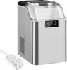 HOMCOM Eiswürfelmaschine, 2,1L Ice Maker Edelstahl 24 Produktbild-Vorschau 1