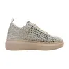 Mustang Damen Sneaker Court Makramee Blumen Netzstruktur Produktbild-Vorschau 17