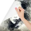 Muralo Vlies Fototapete Frau PORTRÄT Aquarell Abstraktion Produktbild-Vorschau 3