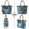 Sunsa Damen Handtasche. XXL Tasche aus Canvas recycelte Produktbild-Vorschau 8