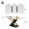 A diagram showing the dimensions of a table, with a smaller image of the table itself below. Podgląd zdjęcia produktu