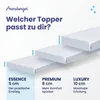 Arensberger Matratzen Topper ESSENCE, 90x200cm, Gelschaum Produktbild-Vorschau 9