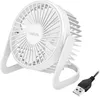 LogiLink USB-Schreibtisch-Ventilator 30 dB weiß Produktbild-Vorschau 1