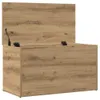 vidaXL Úložná komoda Artisan dub 84x42x46 cm Materiál na Náhled obrázku produktu 7