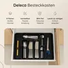 Deleca Ausziehbarer Besteckkasten mit 8 Fächern - Besteck Produktbild-Vorschau 4