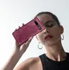 Google Pixel 8A Lederhülle Weinrot Flip Wallet Case Produktbild-Vorschau 7