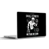 MuchoWow® Laptop Aufkleber Sticker Cover Gewichte - Fitness Produktbild-Vorschau 1