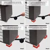 Möbelheber 5 tlg. 300 KG Möbeltransport Set Umzughelfer Produktbild-Vorschau 3
