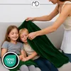 Coperta morbida Copriletto Verde caldo 200x220 cm Regalo di Anteprima dell’immagine prodotto 16