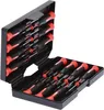 A set of screwdrivers in a black case. Produktbild-Vorschau