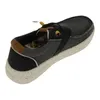 Męskie buty wsuwane Dockers by Gerli czarny/szary Podgląd zdjęcia produktu 55