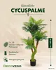 Umělá palma Cycas, dekorativní umělá palma, výška 165 cm, Náhled obrázku produktu 2