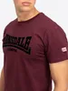 Lonsdale London T-Shirt Herren LL008 One Tone bordeaux L Produktbild-Vorschau 6