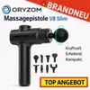 Oryzom™ Massagepistole V8 Slim Massagegerät Tiefengewebe Produktbild-Vorschau 1