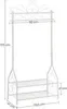 In And OutdoorMatch wieszak na ubrania Kari - metal - Podgląd zdjęcia produktu 3