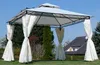 AS-S Garten Pavillon Gartenpavillon 3x3 Meter, Dach 100% Produktbild-Vorschau 6