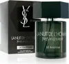 A bottle of Yves Saint Laurent La Nuit de L’Homme Le Parfum and its packaging are displayed against a white background. Produktbild-Vorschau