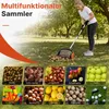 Rollsammler Nusssammler 34cm mit Aluminium Teleskopstiel, Produktbild-Vorschau 6