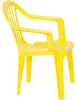 Kindermonoblock SET gelb 4xStuhl Sedia Baby 1xTisch Tavolo Produktbild-Vorschau 7