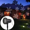 LED projekční lampa Sněhová vločka Vánoční osvětlení IP65 Náhled obrázku produktu 2