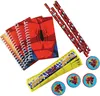 Amscan Spiderman Schreinset (16-teilig) + Luftballons (6 Produktbild-Vorschau 2