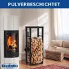 DanDiBo Stojak na drewno opałowe wewnątrz metalowy ze Podgląd zdjęcia produktu 4